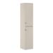 Conjunto muebles con lavabo 3 compartimientos cesto y columna Alba 140 Conjunto muebles con lavabo 3 compartimientos cesto y columna Alba 140 Beige