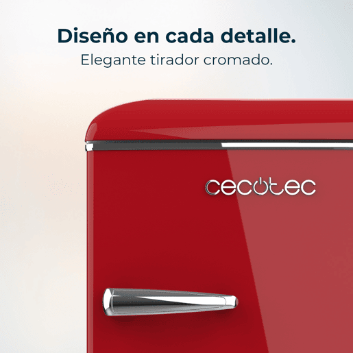 Mini frigorifico Cecotec Bolero CoolMarket TT Origin 45 Vermelho 45 L 44,7 x 53,4 x 55 cm