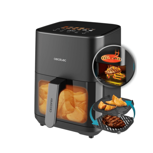 Fritadeira de Ar Cecotec Cecofry&Grill Duoheat 4000