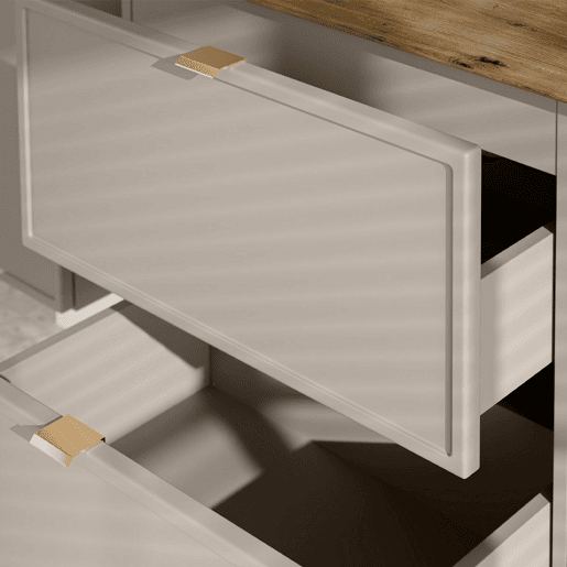 Móvel lavatório simples 80cm Alba Caxemira Móvel lavatório simples 80cm Alba Caxemira