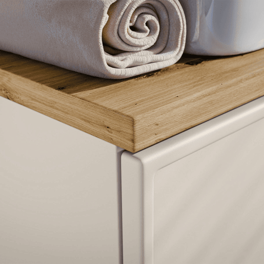 Móvel lavatório simples 80cm Alba Caxemira Móvel lavatório simples 80cm Alba Caxemira