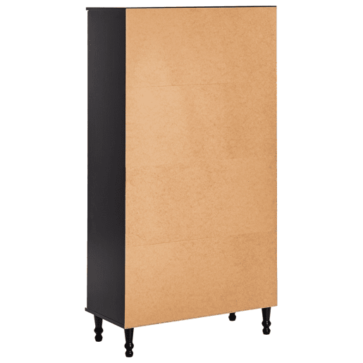 Armário expositor TINGLEDALE 80 cm Preto