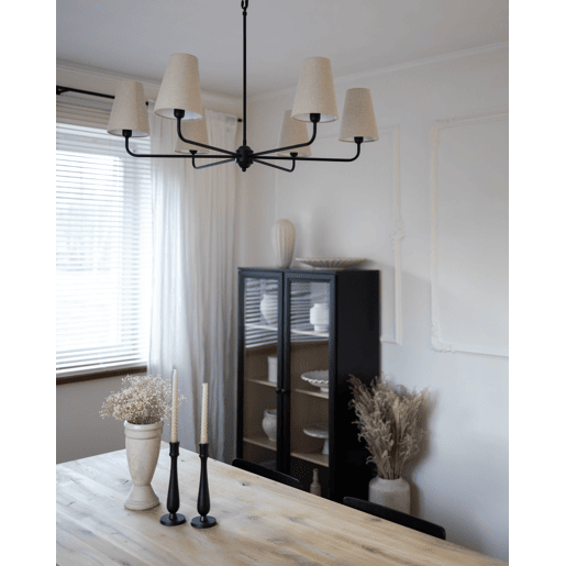 Armário expositor TINGLEDALE 80 cm Preto