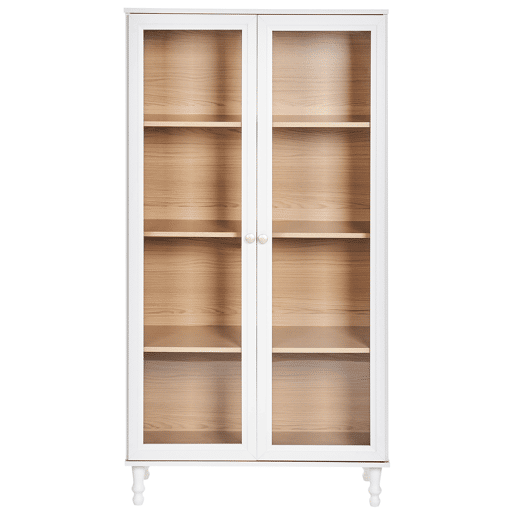 Armário expositor TINGLEDALE 80 cm Branco Armário expositor TINGLEDALE 80 cm Branco