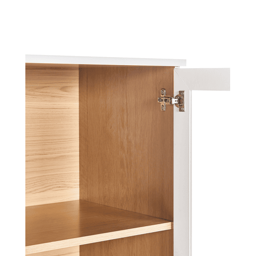 Armário expositor TINGLEDALE 80 cm Branco Armário expositor TINGLEDALE 80 cm Branco