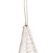 Árbol decorativo de algodón trenzado Árbol decorativo de algodón trenzado Blanco