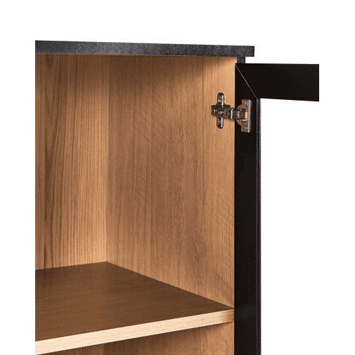 Armário expositor TINGLEDALE 40 cm Preto