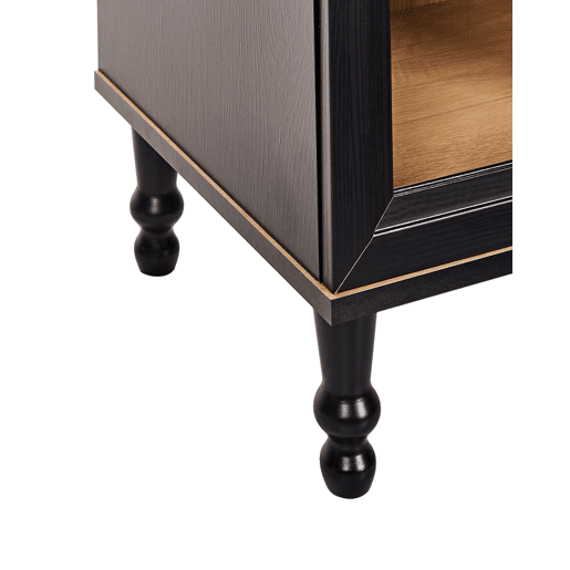 Armário expositor TINGLEDALE 40 cm Preto