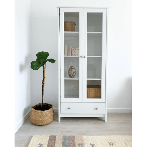 Armário expositor NORNALUP 80 cm Branco