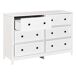 Beliani Cómoda HAZELVALE Beliani Cómoda HAZELVALE Blanco