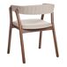 Beliani Silla de comedor MYLO Beliani Silla de comedor MYLO Beige