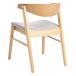 Beliani Silla de comedor LILLY Beliani Silla de comedor LILLY Gris Claro