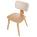 Beliani Silla de comedor LUCINDA Beliani Silla de comedor LUCINDA Madera Clara