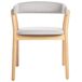 Beliani Silla de comedor MYLO Beliani Silla de comedor MYLO Gris Claro