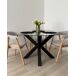 Beliani Silla de comedor MYLO Beliani Silla de comedor MYLO Gris Claro