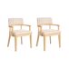 Beliani Silla de comedor DALBO Beliani Silla de comedor DALBO Madera Clara