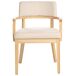 Beliani Silla de comedor DALBO Beliani Silla de comedor DALBO Madera Clara
