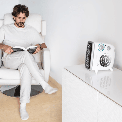 Cecotec Termoventilador de 1800 W, 2 níveis de potência e 3 modos de funcionamento.