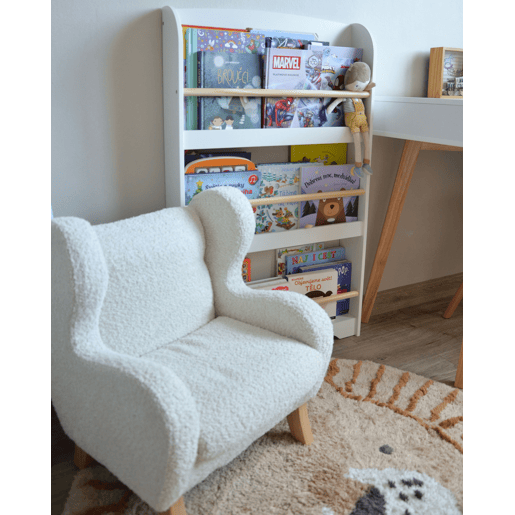 Estante de parede LILOET 100 cm Branco Estante de parede LILOET 100 cm Branco