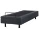 Beliani Cama ajustable sin cabecero Poliéster DUKE 80x200 Beliani Cama ajustable sin cabecero Poliéster DUKE 80x200 Gris Oscuro
