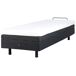 Beliani Cama ajustable sin cabecero Poliéster DUKE 80x200 Beliani Cama ajustable sin cabecero Poliéster DUKE 80x200 Gris Oscuro
