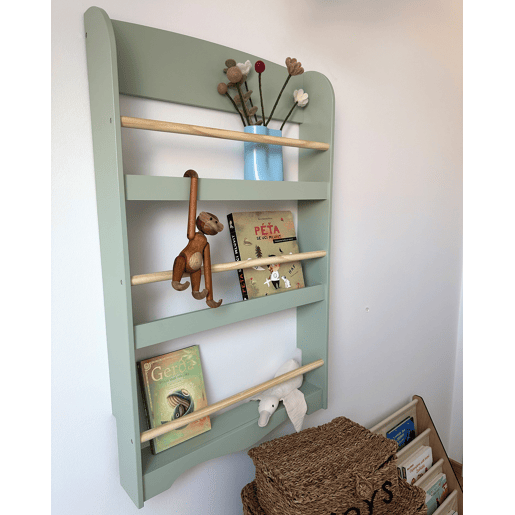 Estante de parede LILOET 100 cm Verde claro