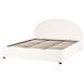 Beliani Cama con almacenaje Bouclé VAUCLUSE 194x214 Beliani Cama con almacenaje Bouclé VAUCLUSE 194x214 Beige