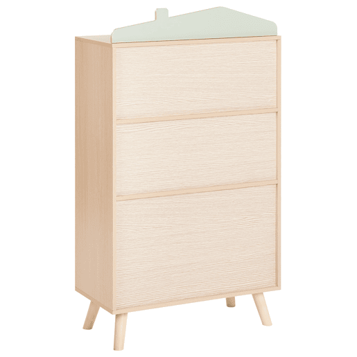 Estante com 2 prateleiras LACKEY 105 cm Verde claro Estante com 2 prateleiras LACKEY 105 cm Verde claro