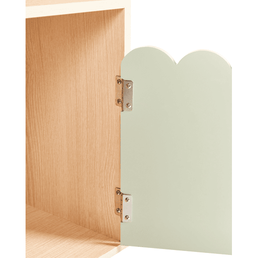 Estante com 2 prateleiras LACKEY 105 cm Verde claro Estante com 2 prateleiras LACKEY 105 cm Verde claro