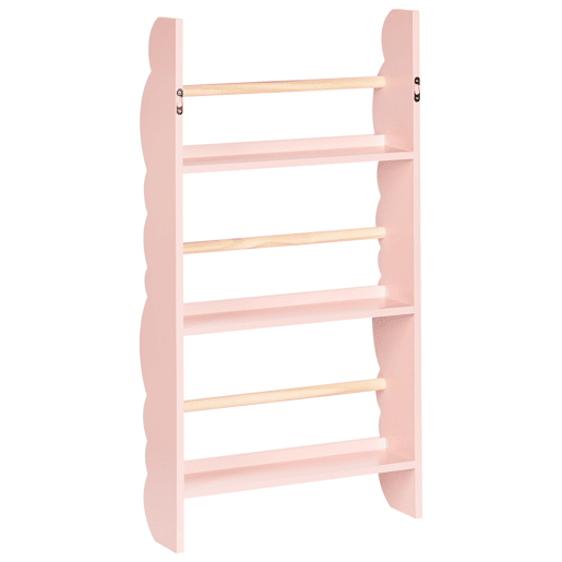 Estante de parede RIGOLET 80 cm Rosa pastel