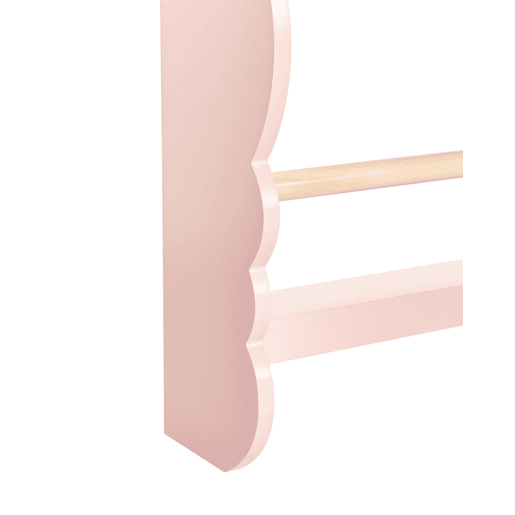 Estante de parede RIGOLET 80 cm Rosa pastel