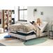 Beliani Cama ajustable sin cabecero Poliéster DUKE 160x200 Beliani Cama ajustable sin cabecero Poliéster DUKE 160x200 Beige