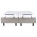 Beliani Cama ajustable sin cabecero Poliéster DUKE 160x200 Beliani Cama ajustable sin cabecero Poliéster DUKE 160x200 Beige