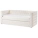 Beliani Cama nido Bouclé GASSIN 100x231 Beliani Cama nido Bouclé GASSIN 100x231 Crema