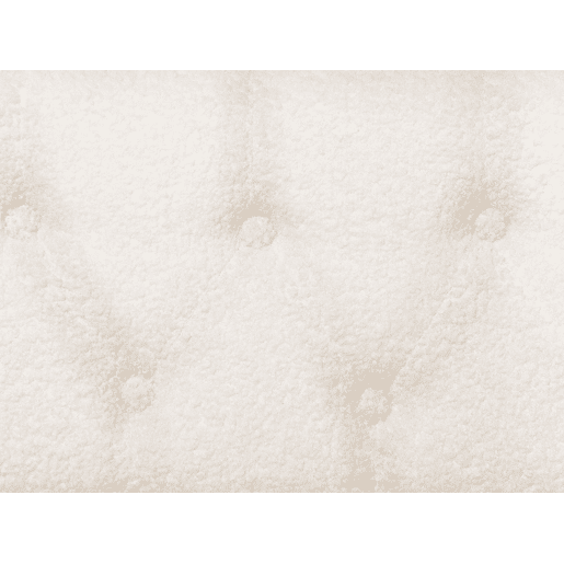 Cama gavetão Bouclé GASSIN 90 x 200 cm Branco creme