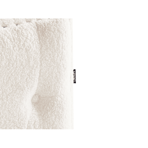 Cama gavetão Bouclé GASSIN 90 x 200 cm Branco creme