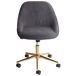 Beliani Silla de oficina BARDSDALE Beliani Silla de oficina BARDSDALE Gris Oscuro