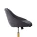 Beliani Silla de oficina BARDSDALE Beliani Silla de oficina BARDSDALE Gris Oscuro