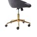 Beliani Silla de oficina BARDSDALE Beliani Silla de oficina BARDSDALE Gris Oscuro