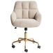 Beliani Silla de oficina PALMDALE Beliani Silla de oficina PALMDALE Beige
