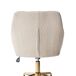 Beliani Silla de oficina PALMDALE Beliani Silla de oficina PALMDALE Beige