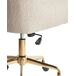 Beliani Silla de oficina PALMDALE Beliani Silla de oficina PALMDALE Beige