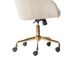 Beliani Silla de oficina PALMDALE Beliani Silla de oficina PALMDALE Beige