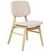 Beliani Silla de comedor ELAINE Beliani Silla de comedor ELAINE Beige