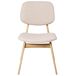 Beliani Silla de comedor ELAINE Beliani Silla de comedor ELAINE Beige