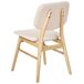 Beliani Silla de comedor ELAINE Beliani Silla de comedor ELAINE Beige