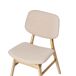 Beliani Silla de comedor ELAINE Beliani Silla de comedor ELAINE Beige