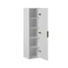 Conjunto de muebles con lavabo 2 compartimientos y columna Aurora Conjunto de muebles con lavabo 2 compartimientos y columna Aurora Blanco