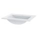 Conjunto de muebles con lavabo individual encastrado y columna Lexa 60 Conjunto de muebles con lavabo individual encastrado y columna Lexa 60 Blanco
