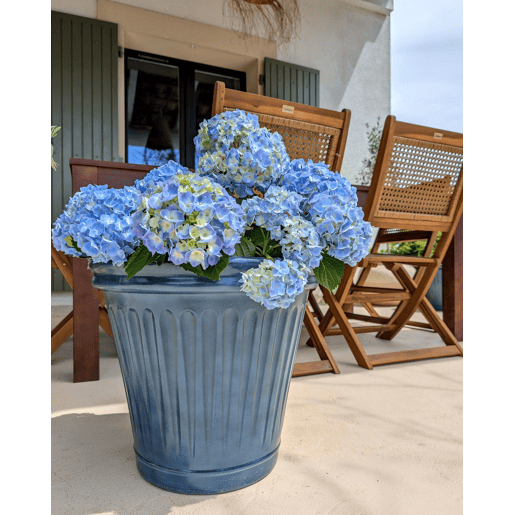 Vaso MAIZE 43 cm Azul Vaso MAIZE 43 cm Azul
